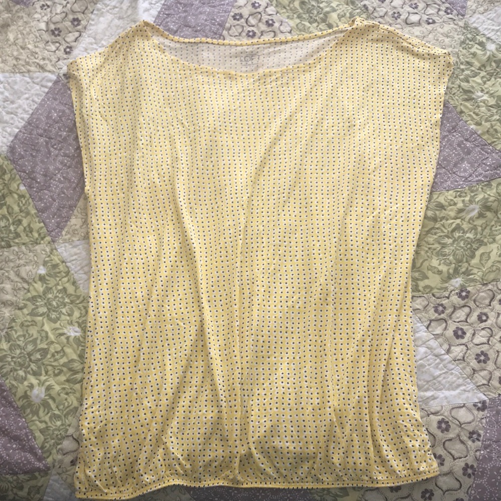 Ann Taylor loft short sleeve shirt
